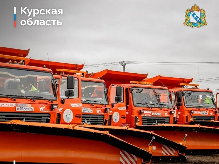 На облуживание дорог Курской области зимой готовы более 640 единиц техники