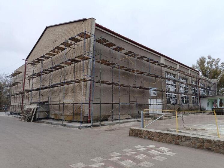 Архангельская область продолжает капремонт Терпеньевского Дома культуры на Запорожье