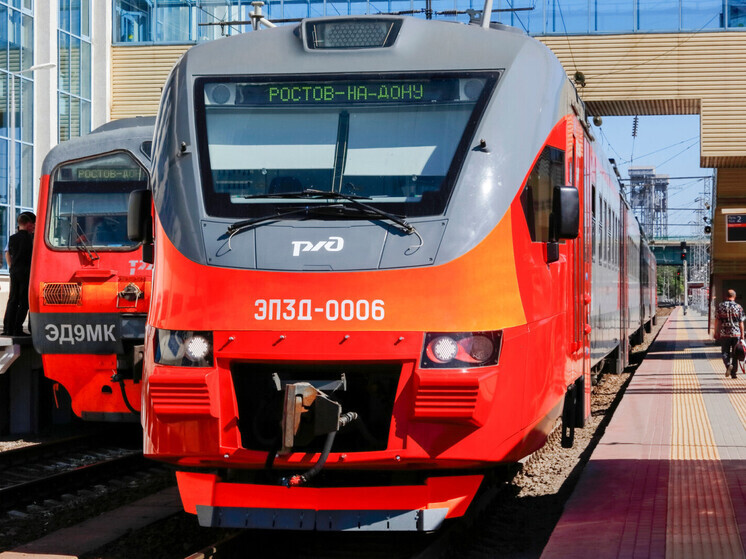 На три дня изменится расписание ряда пригородных электричек в Ростовской области