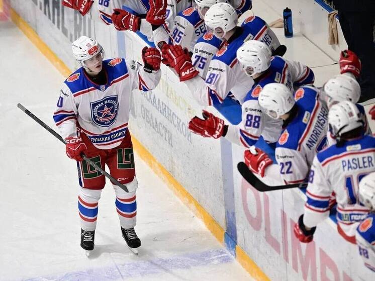 Тульские хоккеисты всухую разгромили «Сахалинских Акул» на Дальнем Востоке