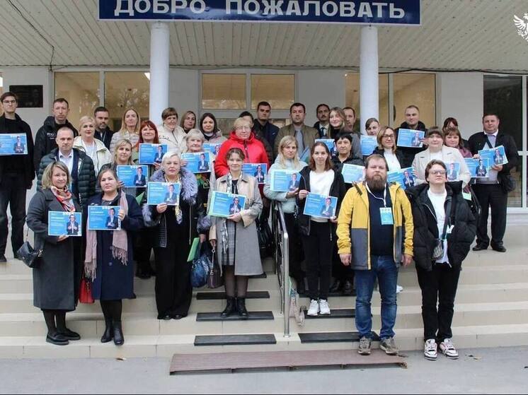 В Геническе и Мелитополе организовали обучение для педагогов из Херсонской области