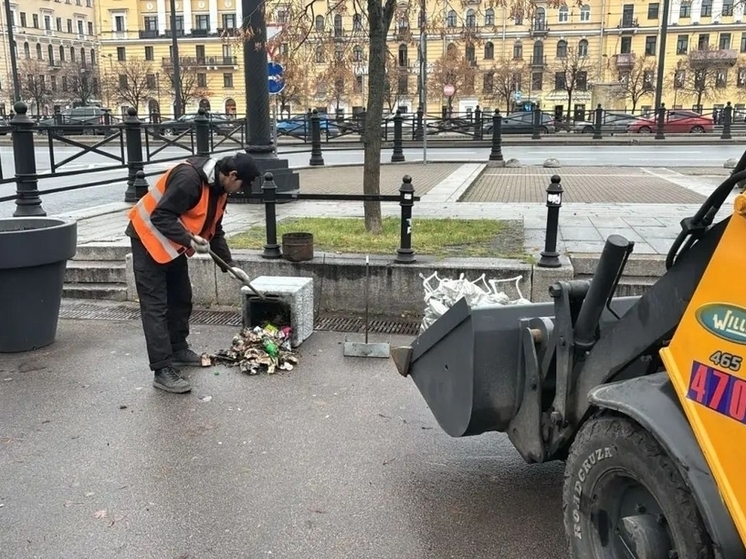 Теплая погода заставила коммунальщиков Петербурга работать в летнем режиме
