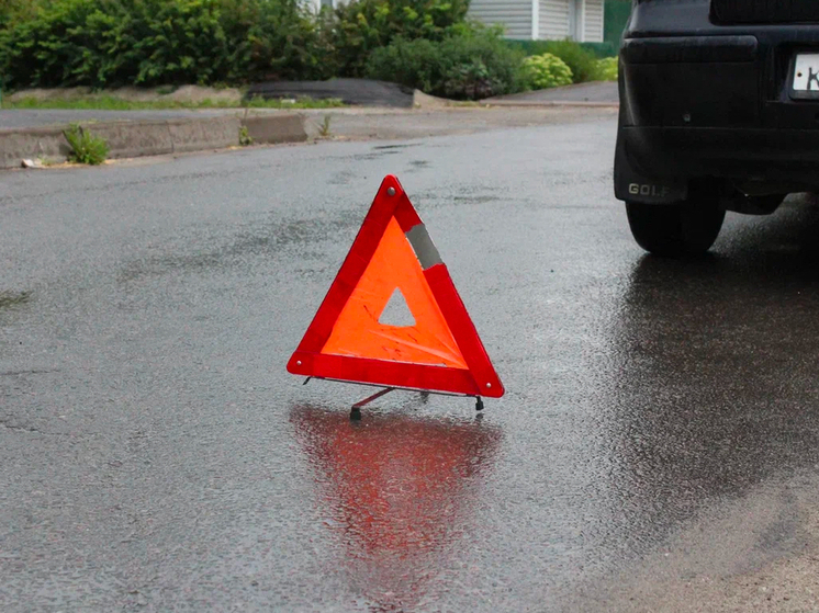 Под Орлом несовершеннолетний водитель мопеда врезался в дерево