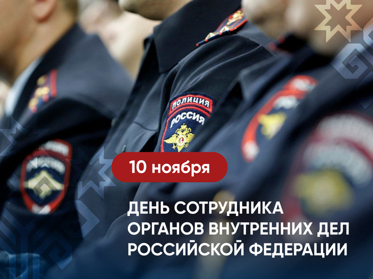 Олег Николаев поздравил сотрудников полиции с праздником