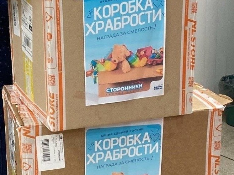 В Хакасии 12 ноября стартовала акция «Коробка храбрости»