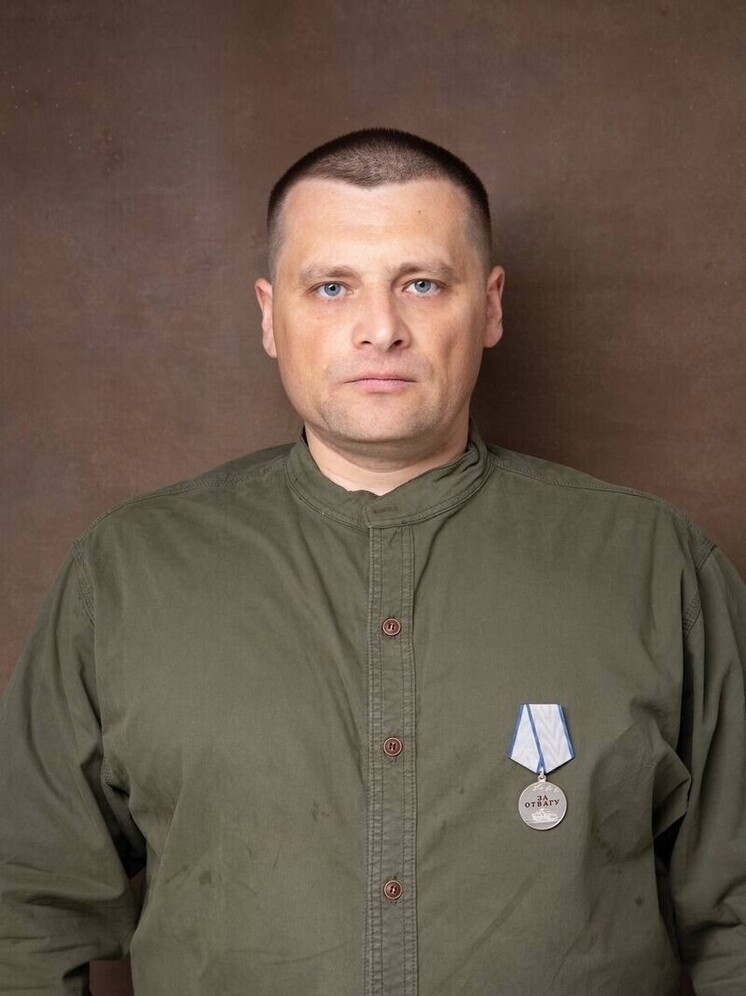 Боец из Калмыкии Алексей Савченко награжден медалью «За отвагу»