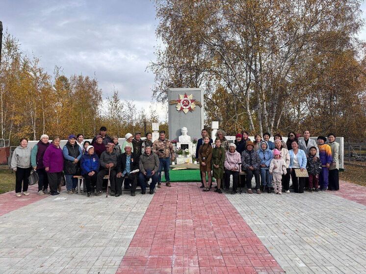 Площадь Победы в селе Кылайы Якутии обрела новую жизнь благодаря программе поддержки местных инициатив
