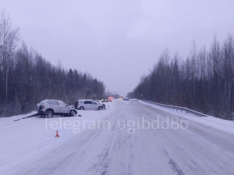 Водитель без прав устроил массовое ДТП на трассе Сургут — Нижневартовск