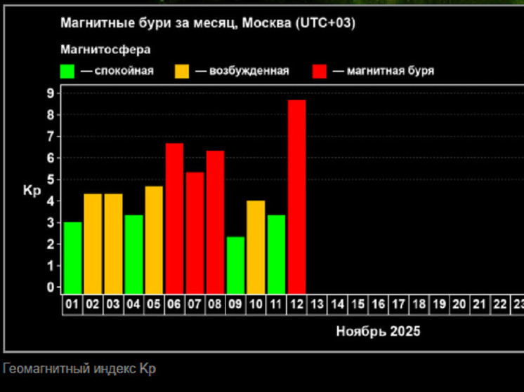 Сильнейшая за последние годы магнитная буря накрыла Алтайский край