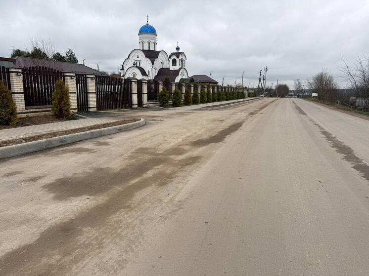 В боровском Кривском показали первые результаты благоустройства