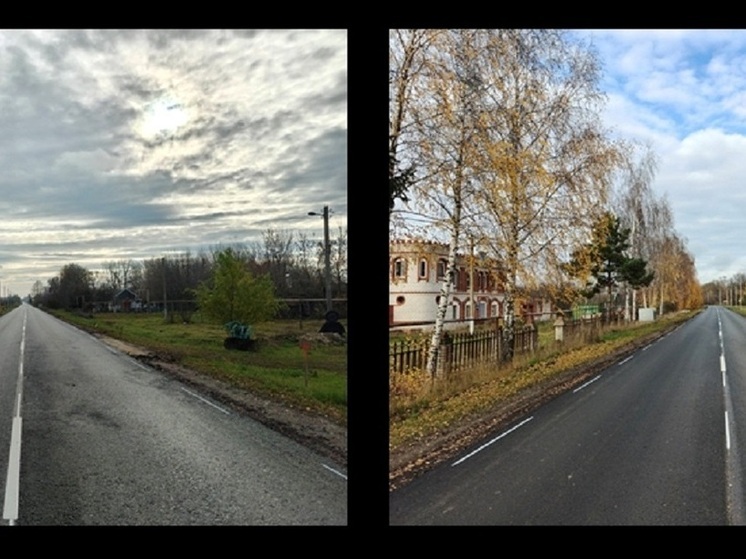 В Орловской области продолжается ремонт участка автомобильной дороги общего пользования регионального значения Ливны &ndash; Русский Брод &ndash; Верховье в Ливенском районе