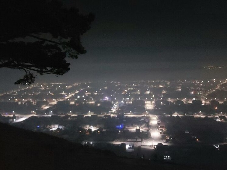 Жителей Абазы напугали погасшие уличные фонари