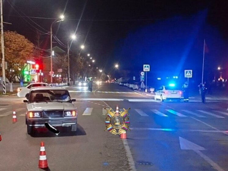 В Кропоткине сбили пешехода на «зебре»