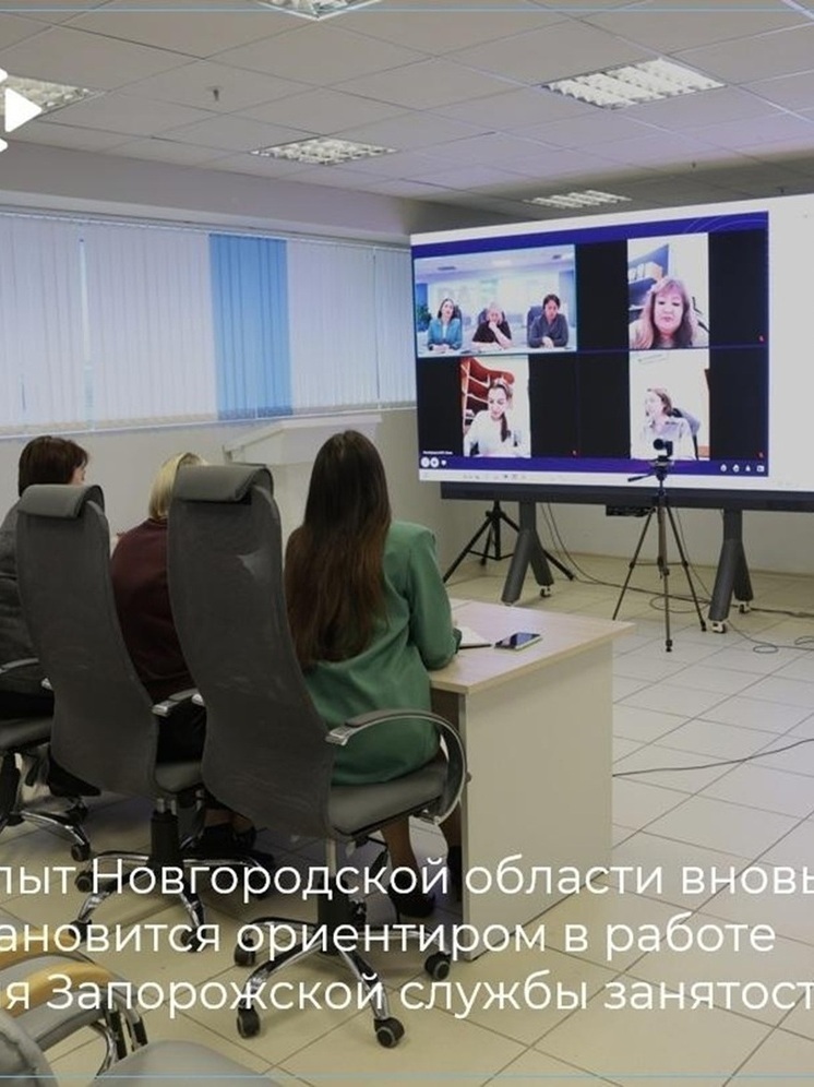 Служба занятости Запорожской области перенимает опыт новгородских коллег в рамках модернизации