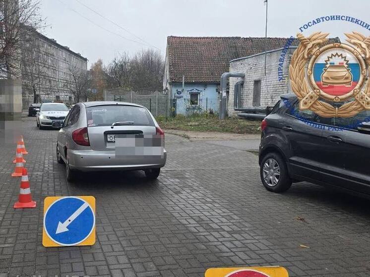 В Светлом водитель «Кии» совершила наезд на ребенка-велосипедиста