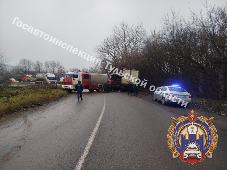 В Новомосковске водитель Shacman въехал в Volvo на «встречке»