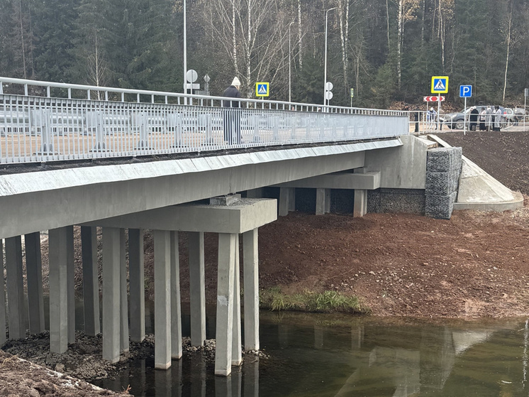 В Прикамье отремонтировали Кокуйский мост через реку Очер