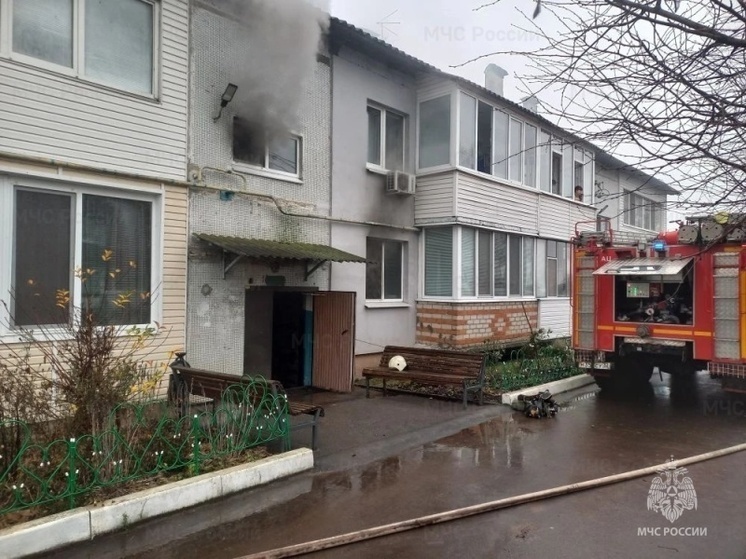 В брянском селе Лопушь сгорела квартира в жилом доме