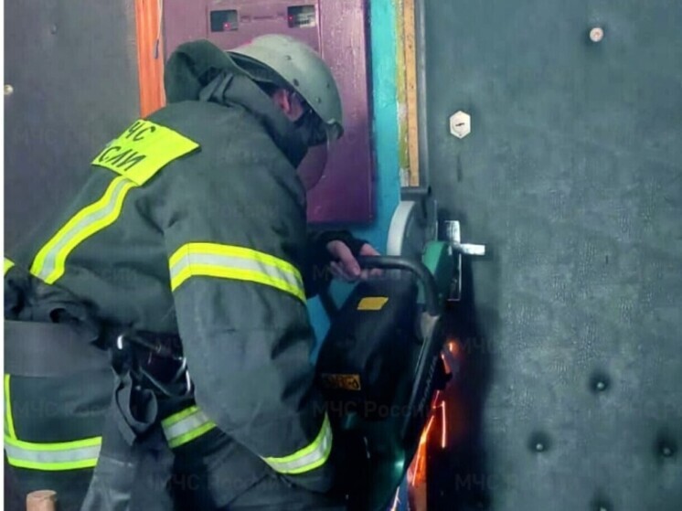 В Орловской области сотрудники МЧС открыли врачам дверь в квартиру пожилой женщины