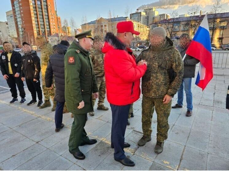 Из Уфы в зону СВО отправилась группа бойцов