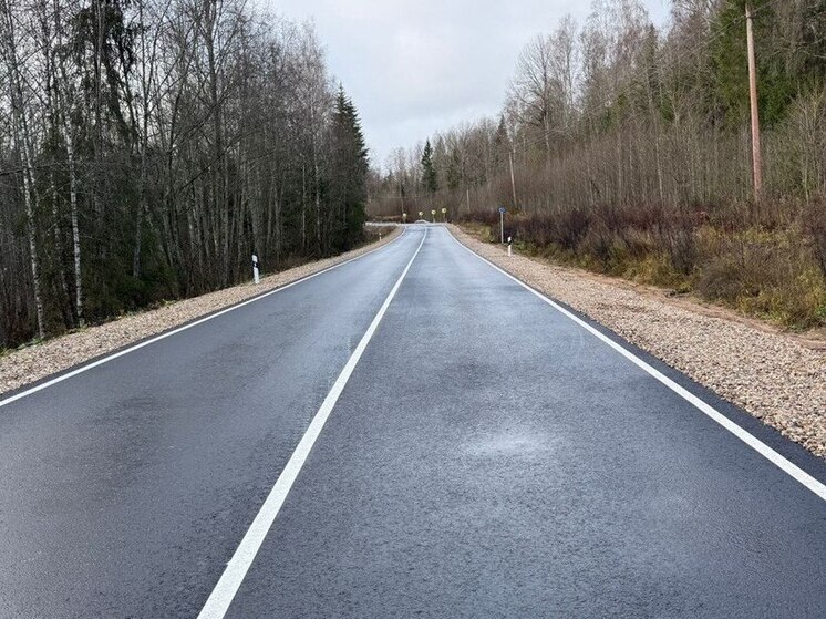 В Тверской области завершился ремонт дороги Кирилково – Рвеница – Свапуще