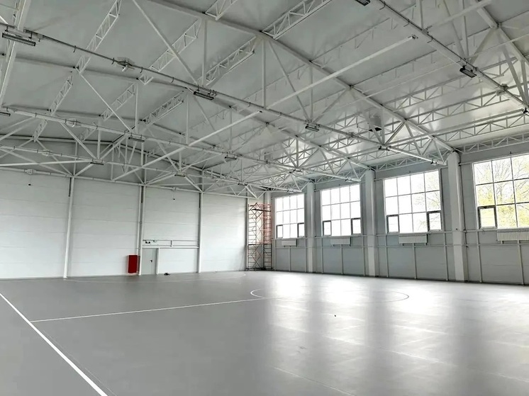 Строительство спорткомплекса завершили в станице Фастовецкой