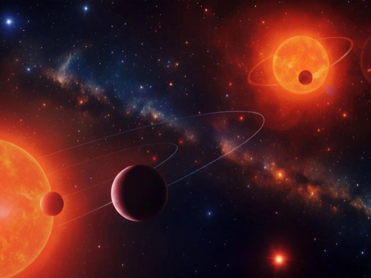 Обнаружены три планеты земного типа вокруг двух звезд