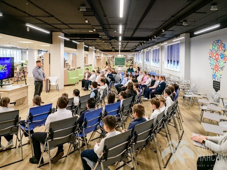 Школьники Ханты-Мансийска узнали правила безопасности на льду