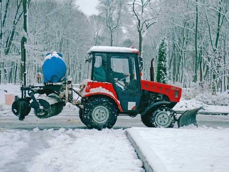 В Тульской области со снегом будут бороться сотни единиц спецтехники