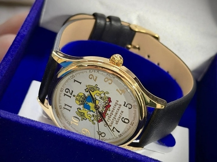 Костромича наградили именными часами за сообщение о вражеском беспилотнике