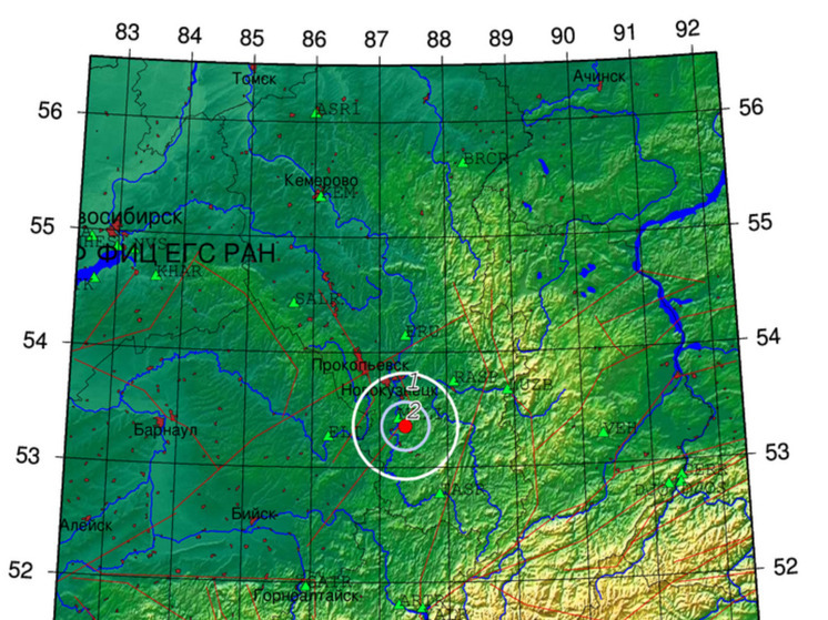 В Кузбассе произошло землетрясение