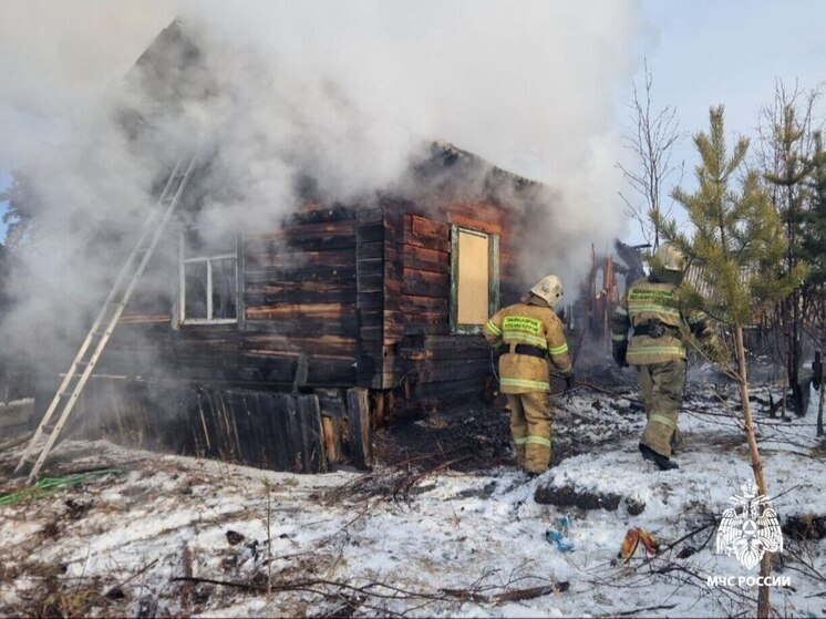 В Бурятии за сутки произошло пять пожаров