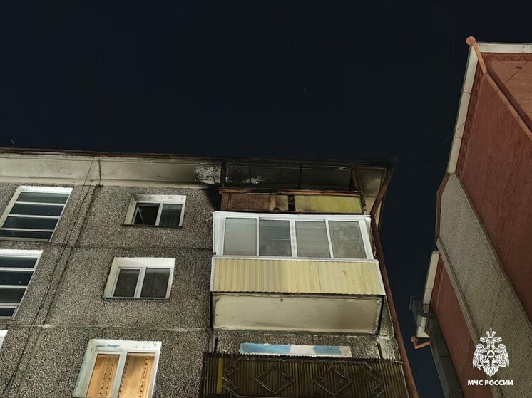 В Улан-Удэ 53-летняя женщина пострадала при пожаре в пятиэтажке