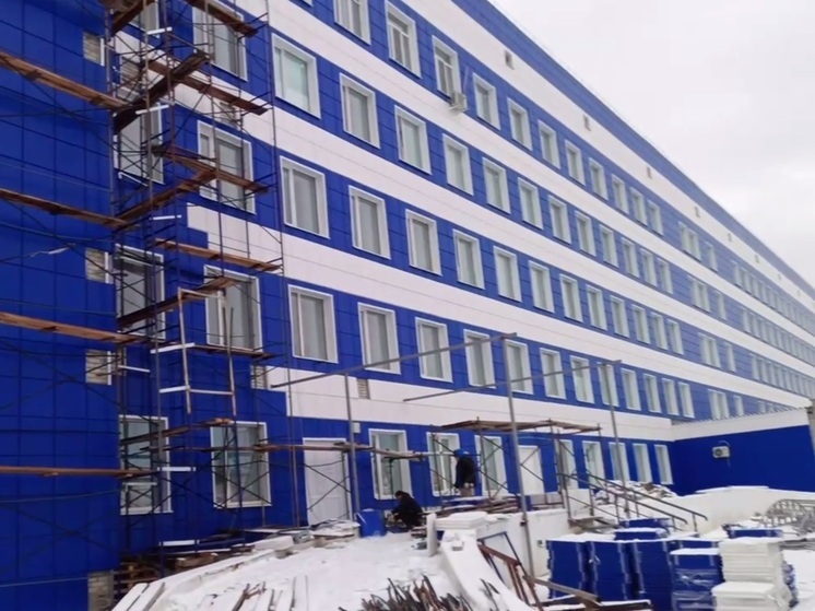 В Куртамыше объявлено предостережение строителям Межрайонной больницы №6