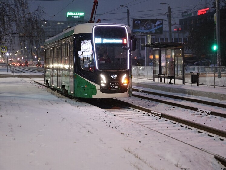 В Челябинске на трамвайной остановке умерла женщина