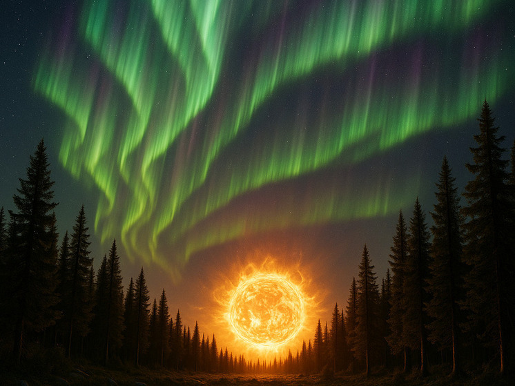 ИКИ РАН: третий выброс плазмы спровоцировал самые сильные сияния десятилетия