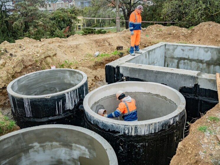 В Севастополе строят новую канализационную станцию для жителей трех улиц