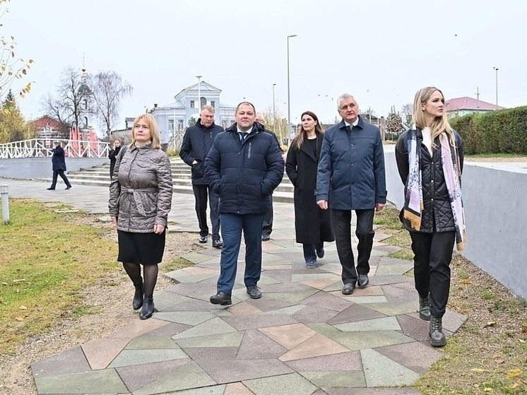 Парламентарии Владимира приехали перенимать опыт благоустройства в Гавриловом Посаде