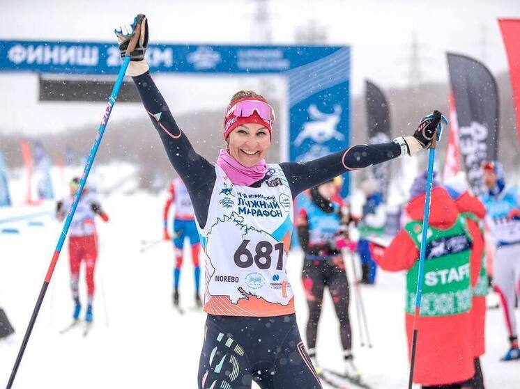 Дистанция 25 км оказалась самой популярной для участников Мурманского лыжного марафона