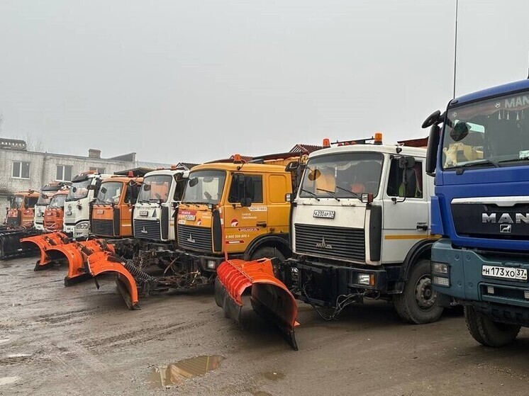 В Ивановской области готовят 380 единиц техники к зиме