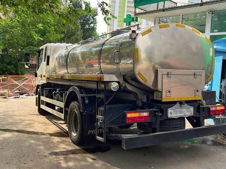 В Саратове организуют подвоз воды для жителей районов с отключением водоснабжения