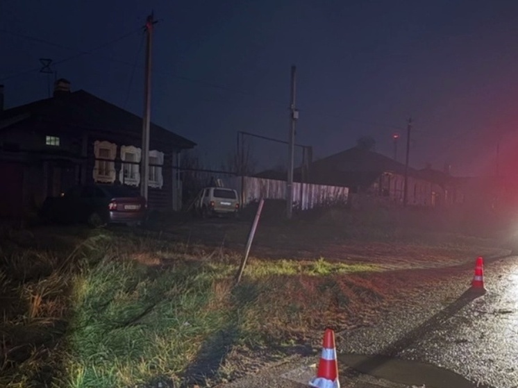 Нетрезвого водителя остановил чужой забор