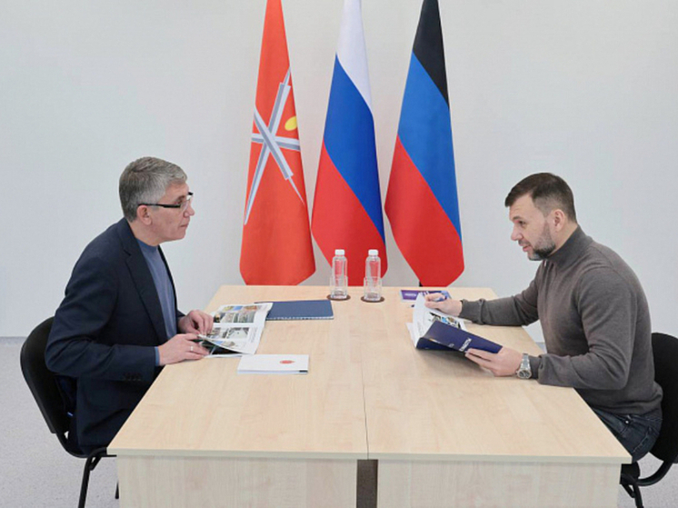 Глава ДНР Пушилин поблагодарил туляков за помощь Мариуполю