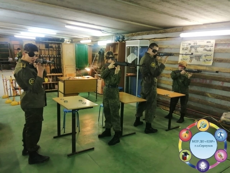 Юные стрелки Серпухова готовятся к соревнованиям