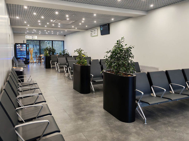 В аэропорту Горно-Алтайска открыли новый зал ожидания для внутренних рейсов