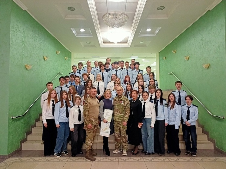 Пензенские студенты встретились с участниками специальной военной операции