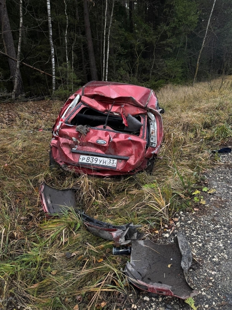 В Судогде мужчина угнал автомобиль своей знакомой и попал в аварию