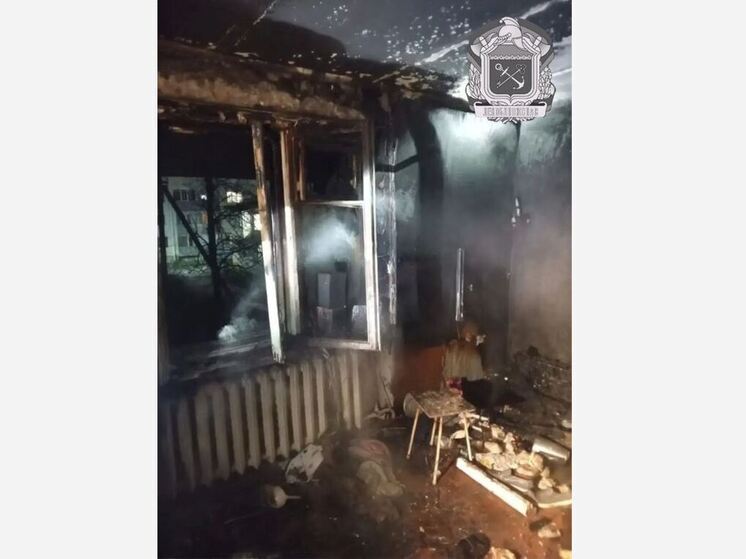 В Волосовском районе сгорела комната в многоквартирном доме