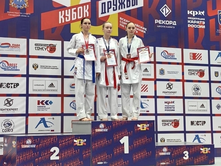 Кубанские каратисты взяли три медали на всероссийском турнире в Тольятти