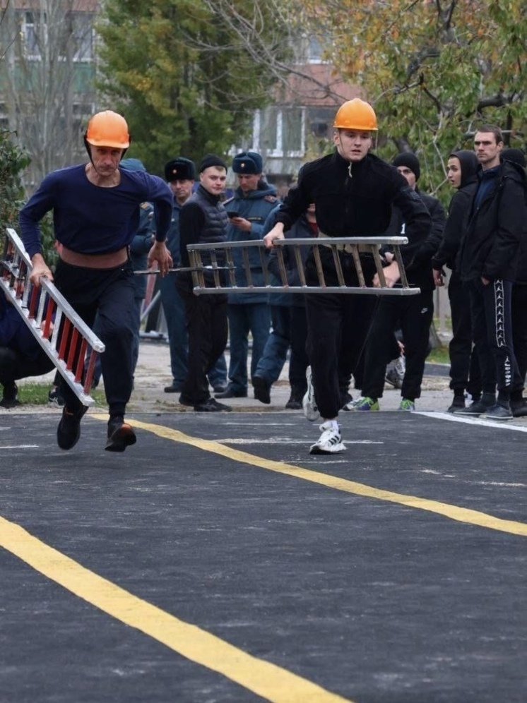 26-я пожарно-спасательная часть стала победителем соревнований в Запорожской области